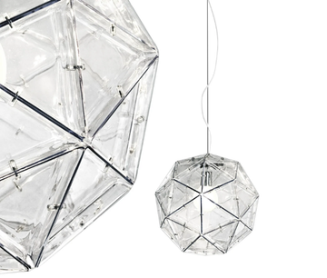 POLIEDRO - Polycarbonate pendant lamp by Martinelli Luce - view 2